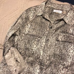 Calvin Klein Button Down Blouse